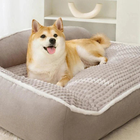 Hundebett XXL Für Große Hunde - Warmes Und Gemütliches Hundekörbchen Mit Stil 2
