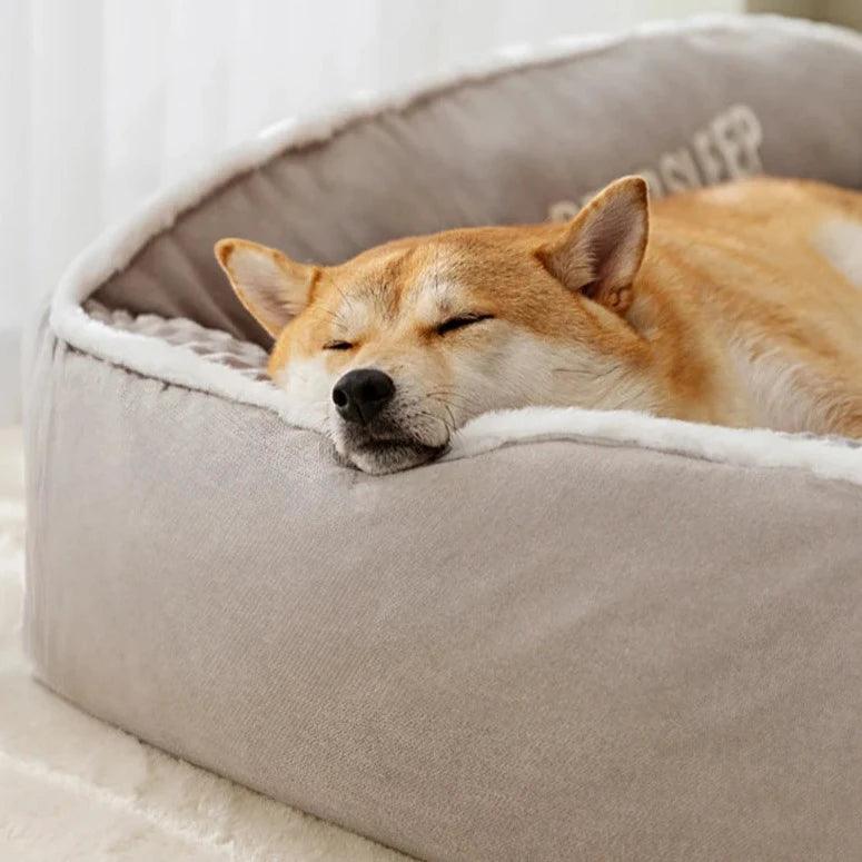 Hundebett XXL Für Große Hunde - Warmes Und Gemütliches Hundekörbchen Mit Stil 3