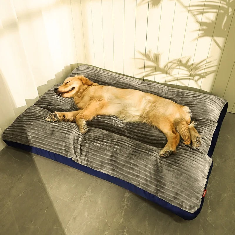 Hundekissen mit Abnehmbarem Bezug für Komfort 0