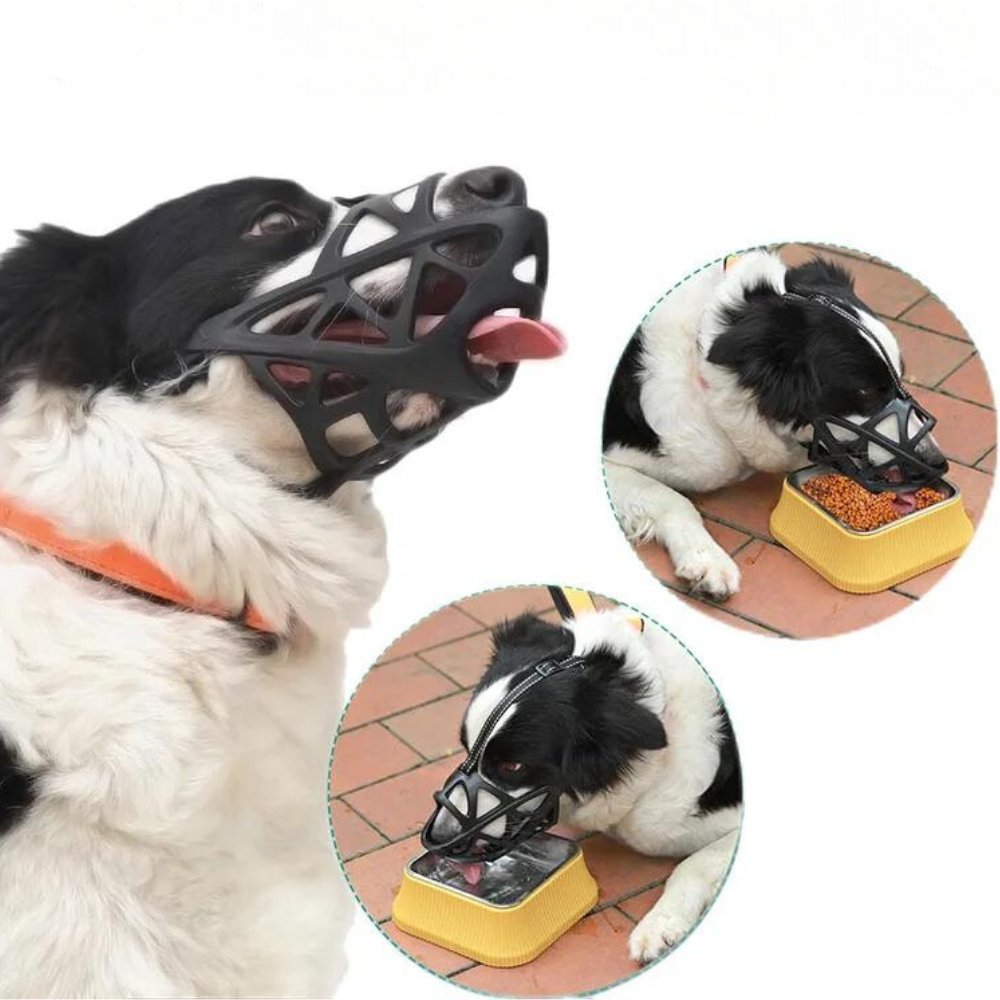 Hundemaulkorb für Hunde, Atmungsaktives Design für Komfort und Kontrolle 8