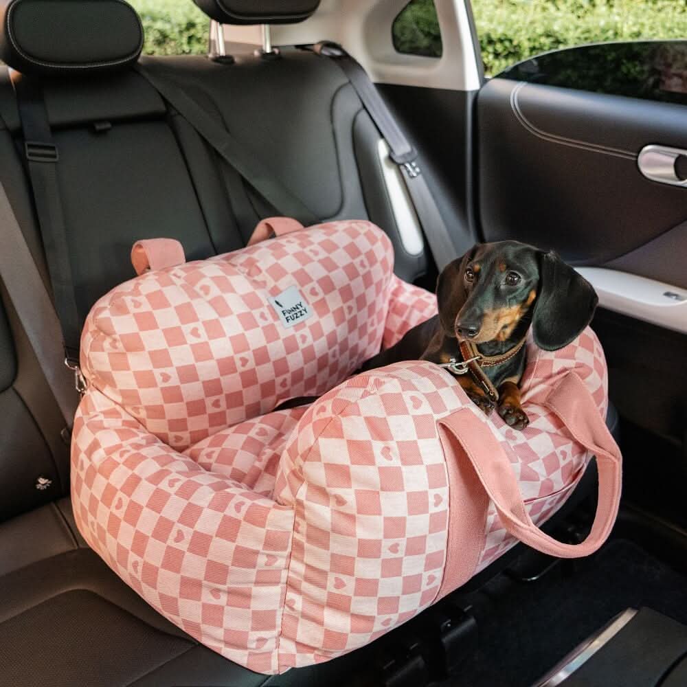 Hundesitzbett Mit Sicherheitsgurt Und Rutschfester Unterlage Für Hunde 29