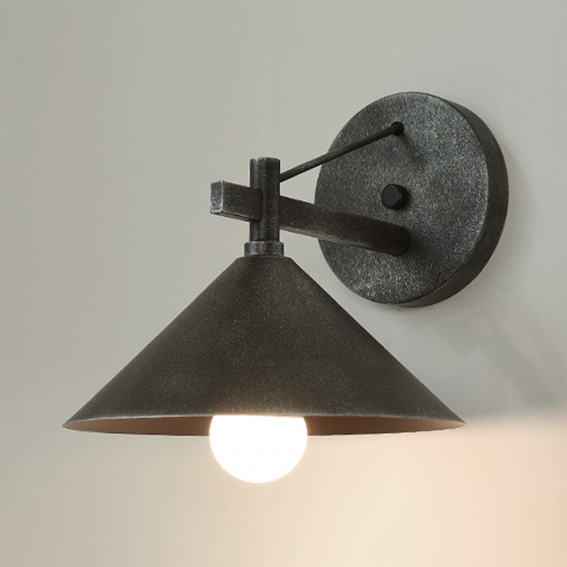 Industrielle Wandlampe Vintage für Außenbereich 0