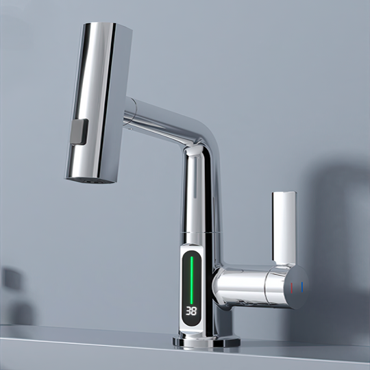 Intelligenter Wasserhahn mit Digitalanzeige für Küche und Bad 1