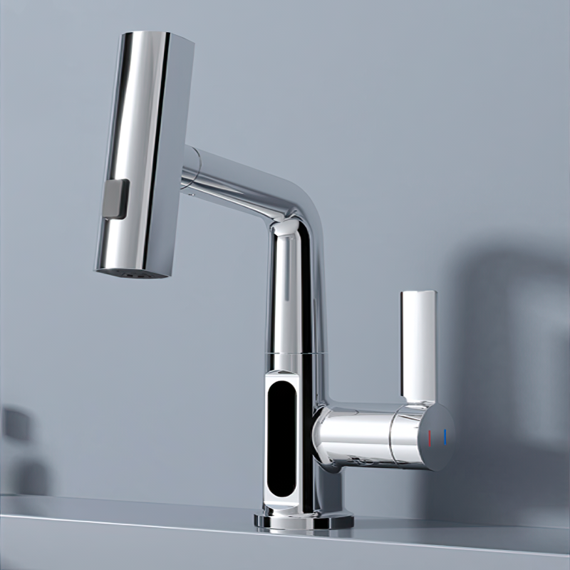 Intelligenter Wasserhahn mit Digitalanzeige für Küche und Bad 2