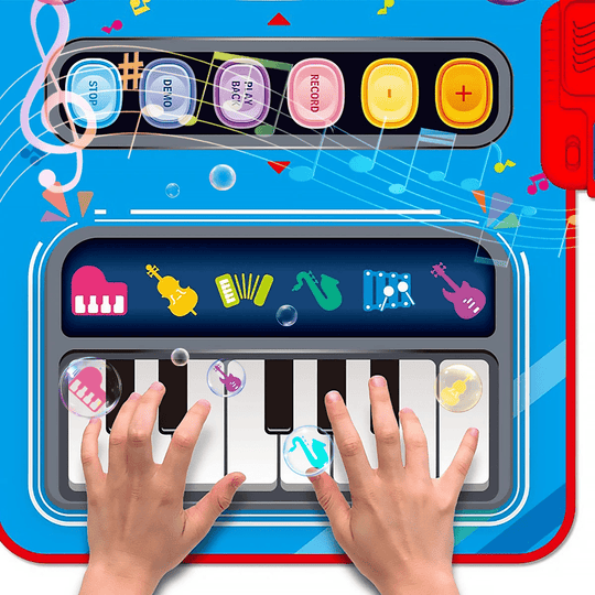 Interaktive Musikmatte für Kinder mit 5 Instrumenten und Rutschfestem Design 5