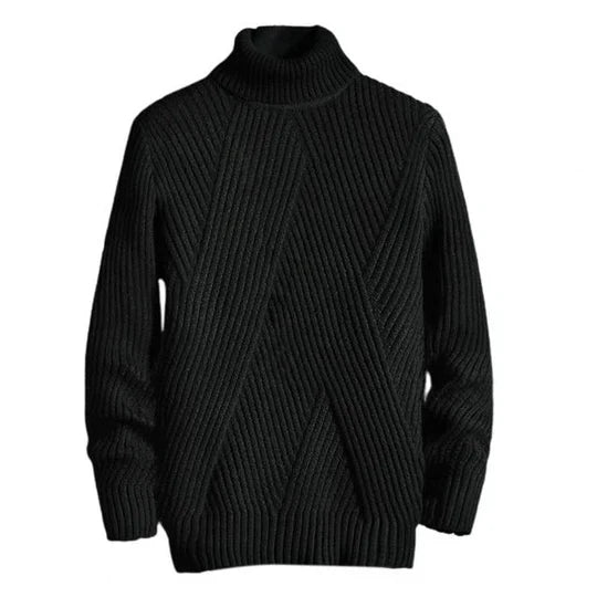 Variant image for Männer Pullover Klassisch Dicke Baumwolle Bequeme Passform-17