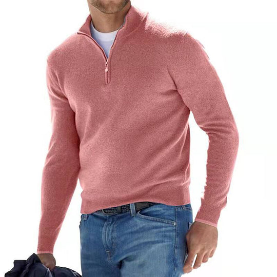 Herrenpullover Langer Ärmel Vielseitig Hochwertiger Strick-6
