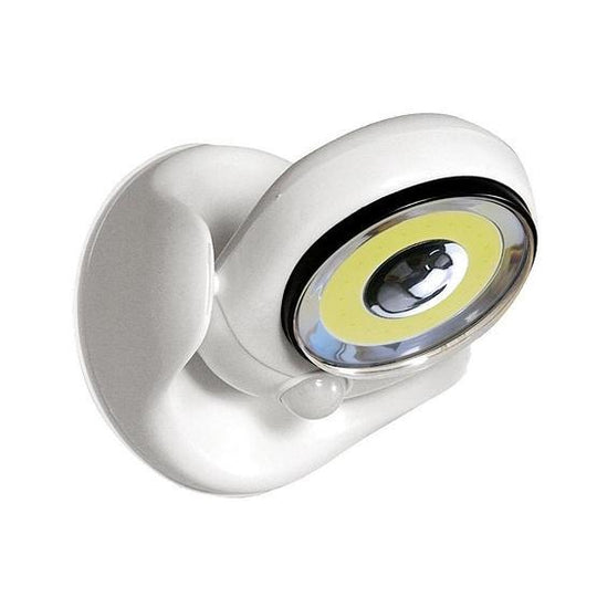 Kabellose LED Lampe mit Bewegungssensor für Außenbereich, 450 Lumen, 360° Schwenkbar, Wasserdicht 3