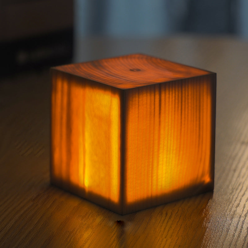 Kabellose LED Tischleuchte mit Touch-Steuerung und Holzdesign für Nachttisch oder Wohnzimmer 10
