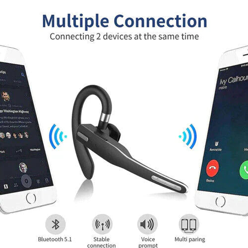 Kabelloses Bluetooth Headset mit Noise Cancelling und Dual-Mikrofon für klare Kommunikation 5