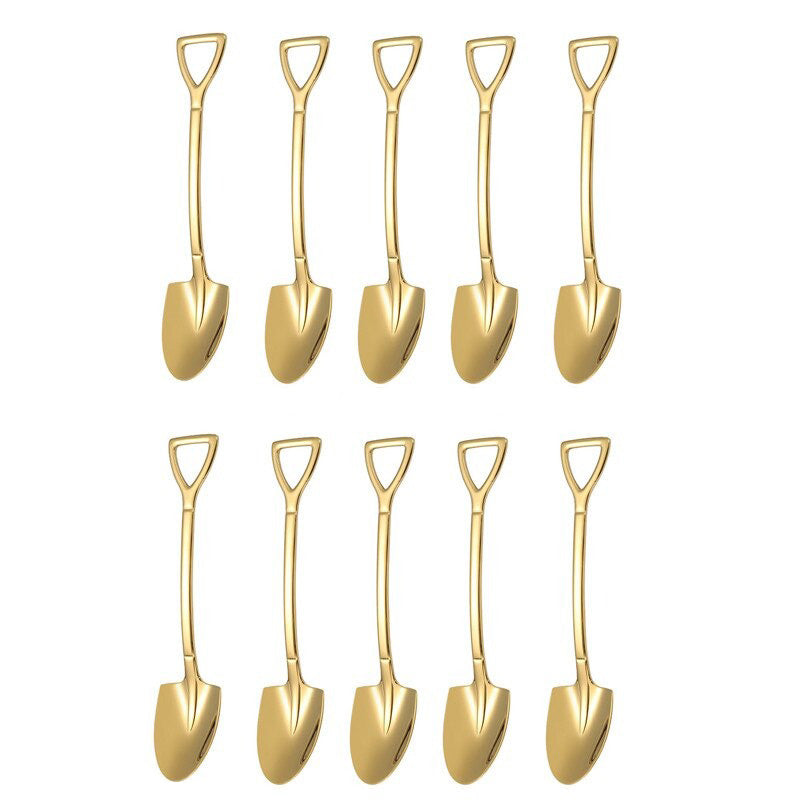 Kaffeelöffel Set für die Küche - 10 Stück Praktisches Design 11
