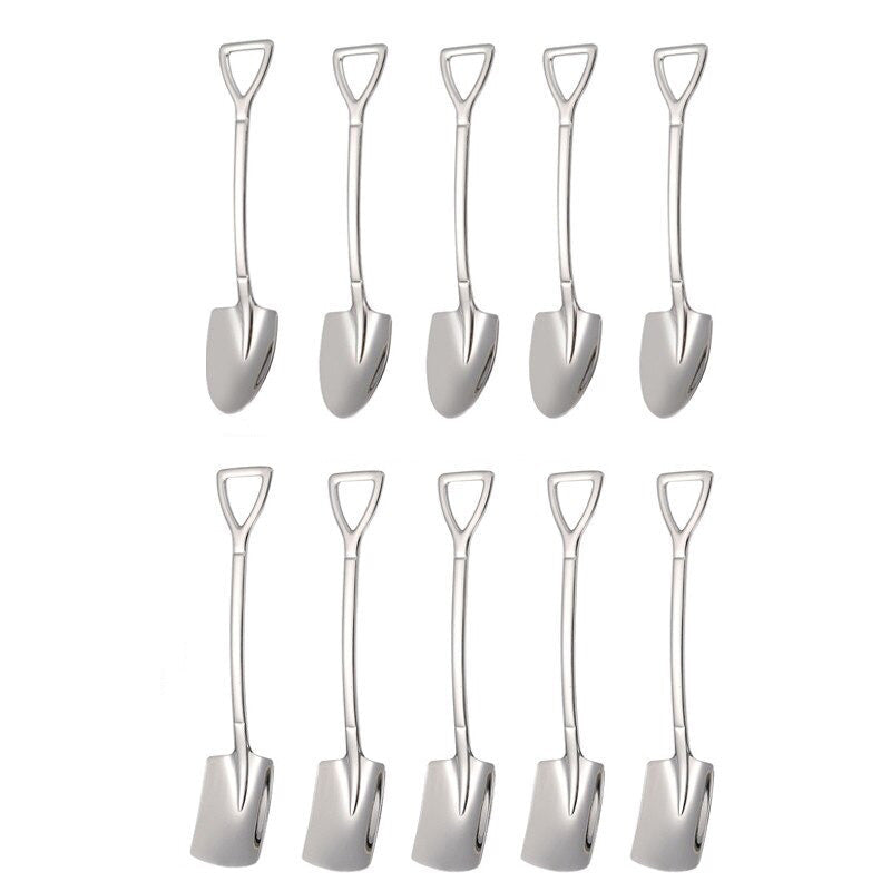 Kaffeelöffel Set für die Küche - 10 Stück Praktisches Design 12
