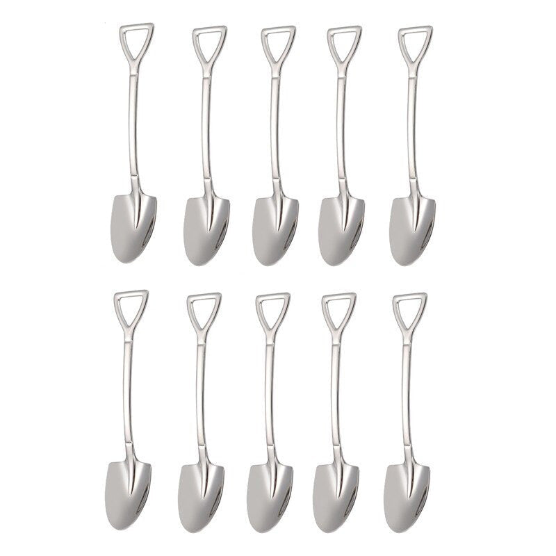Kaffeelöffel Set für die Küche - 10 Stück Praktisches Design 17
