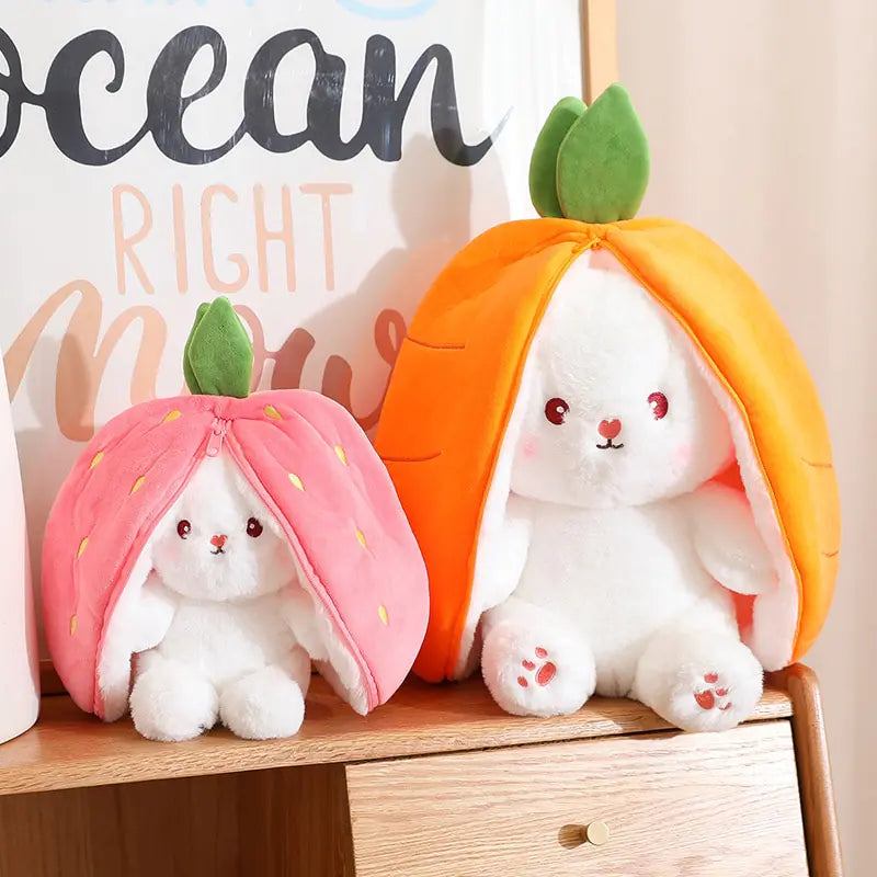 Kaninchen Plüschtier Kuschelhase für Kinder und Erwachsene 7