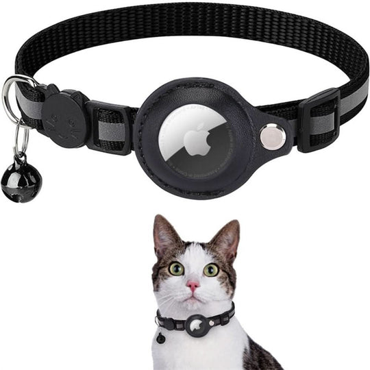 Katzen GPS Tracker Halsband mit reflektierenden Elementen 1