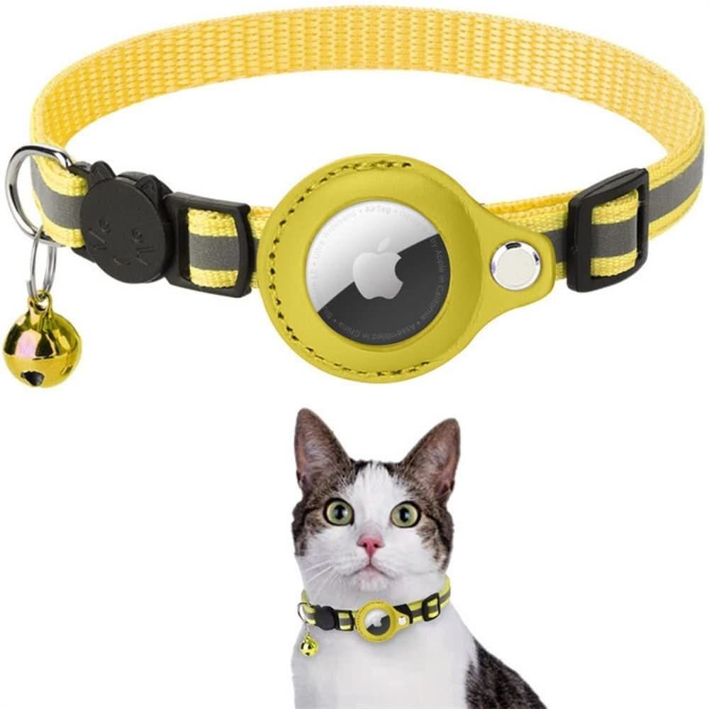 Katzen GPS Tracker Halsband mit reflektierenden Elementen 11