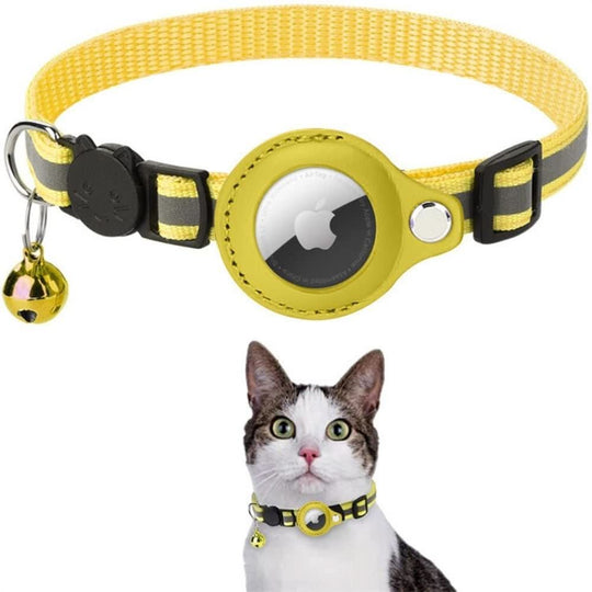 Katzen GPS Tracker Halsband mit reflektierenden Elementen 11