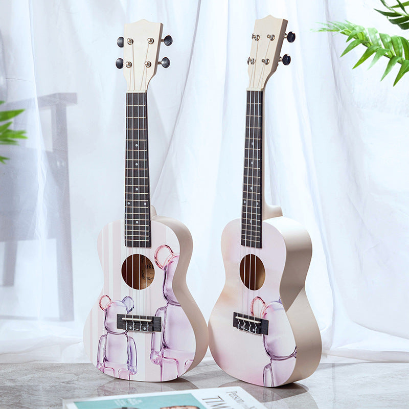 Kinder Akustik-Ukulele Fantasie Design 1