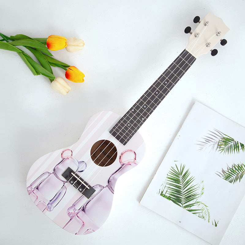Kinder Akustik-Ukulele Fantasie Design 2