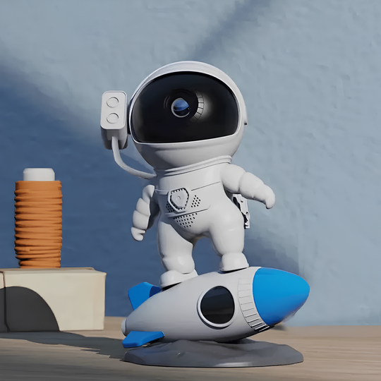 Kinder Astronauten Projektorlampe Mit Bluetooth Lautsprecher 4