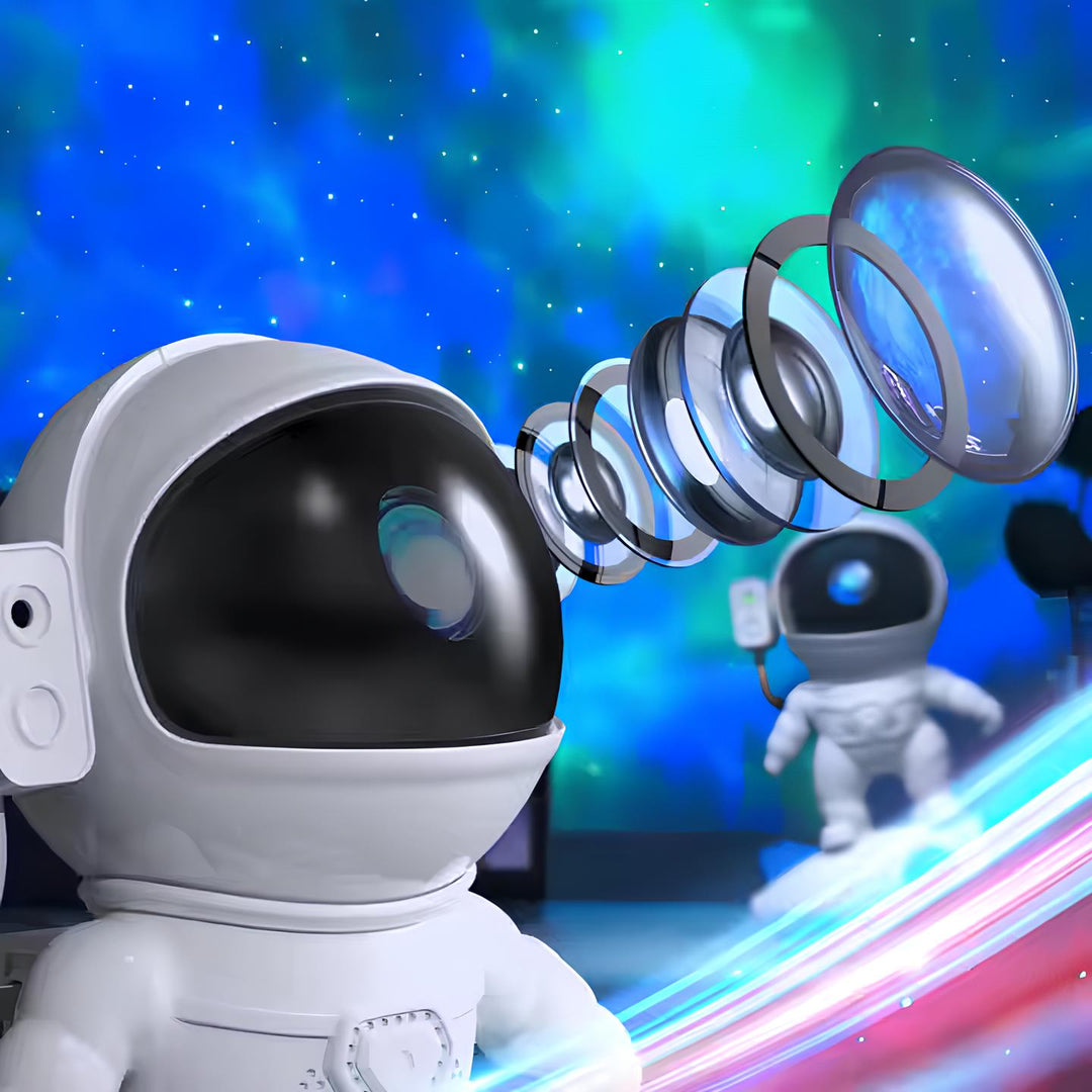 Kinder Astronauten Projektorlampe Mit Bluetooth Lautsprecher 5