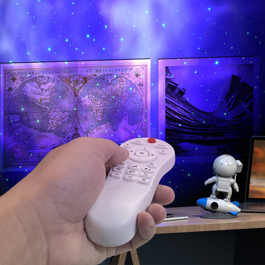 Kinder Astronauten Projektorlampe Mit Bluetooth Lautsprecher 7