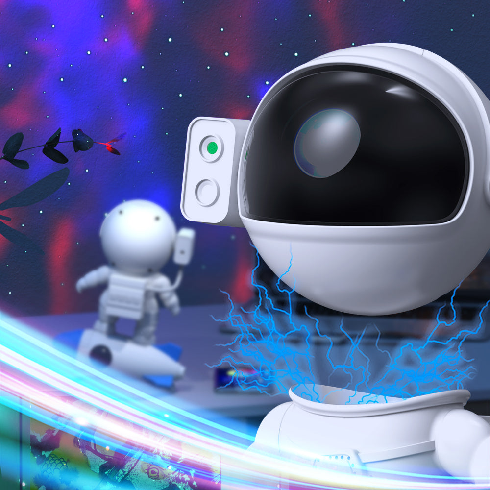 Kinder Astronauten Projektorlampe Mit Bluetooth Lautsprecher 8