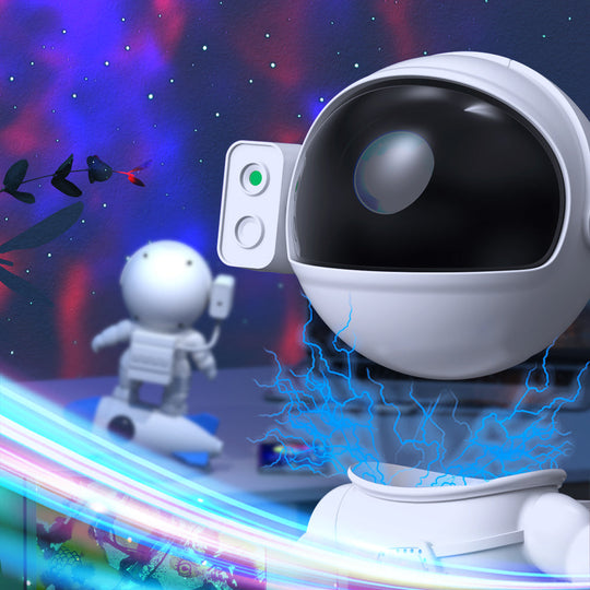 Kinder Astronauten Projektorlampe Mit Bluetooth Lautsprecher 8