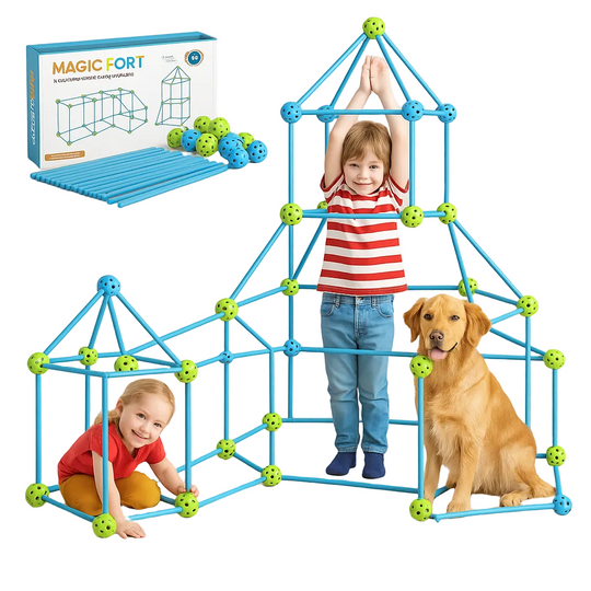 Kinder Baukasten Kreatives Konstruktions-Set für Fantasievolle Spielwelten 0