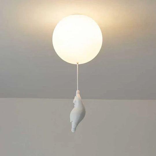 Kinder Deckenlampe Bär und Ballon LED Deckenleuchte für fröhliche Atmosphäre 9