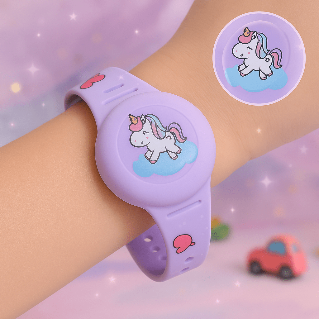Kinder GPS-Armband Buntes Design 3