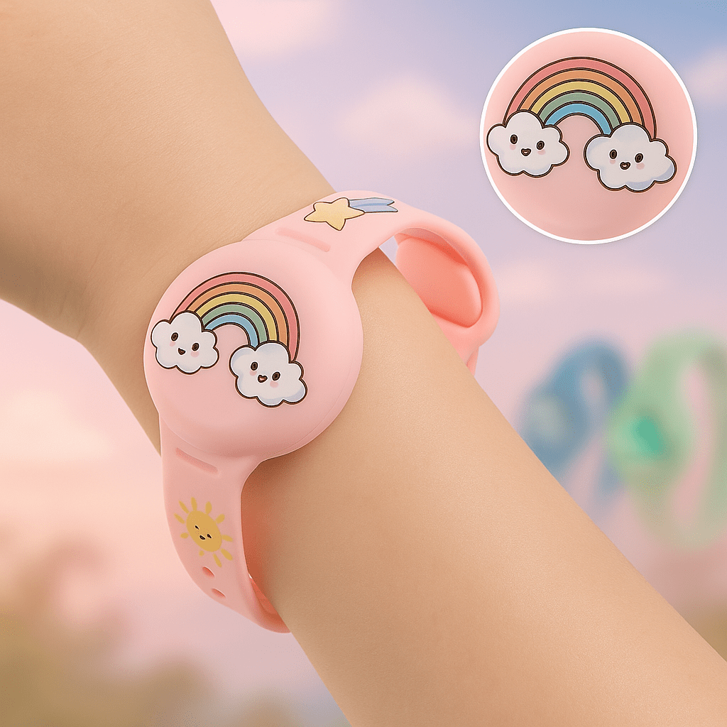 Kinder GPS-Armband Buntes Design 4