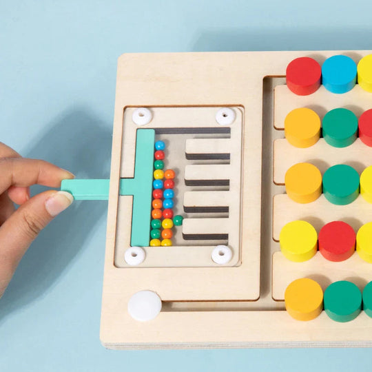 Kinder Holzpuzzle Interaktives Lernspielzeug Fördert Kreativität und Feinmotorik 2