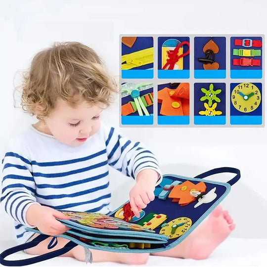 Kinder Lernbuch Interaktiv für Motorik und Selbstständigkeit 1