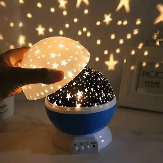 Kinder Nachtlampe Sternenprojektor Farbenfroh 0