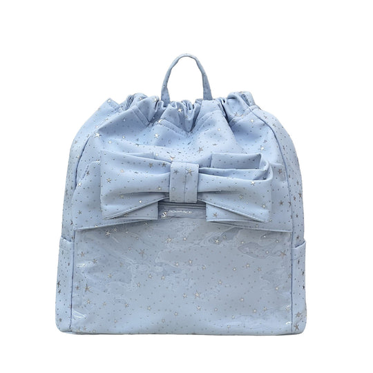 Kinder Rucksack mit Sternenmuster und Schleifendetail 1