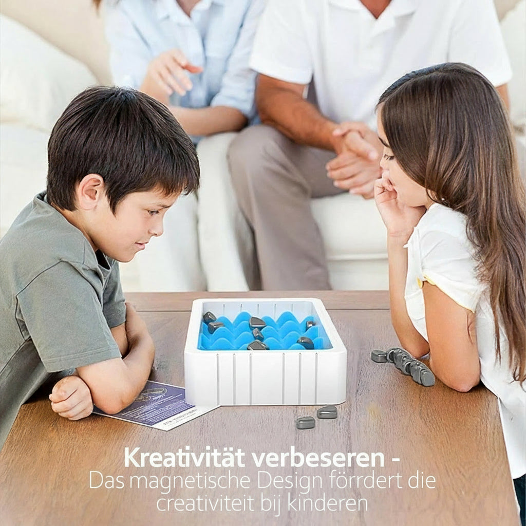 Kinder Schachspiel Magnetisch für Strategisches Denken und Familienspaß 5