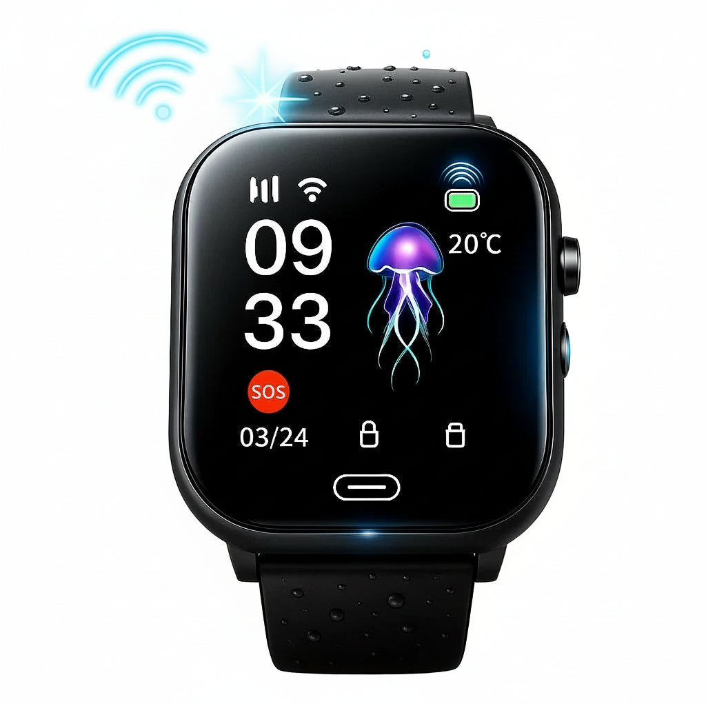 Kinder Smartwatch mit GPS und Kamera für Unterhaltung 0