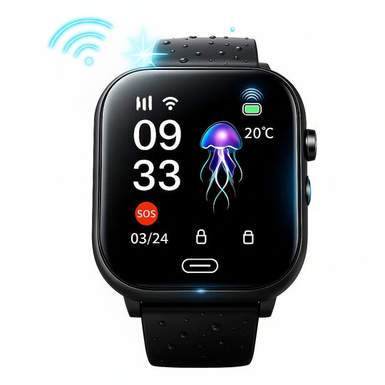 Kinder Smartwatch mit GPS und Kamera für Unterhaltung 0