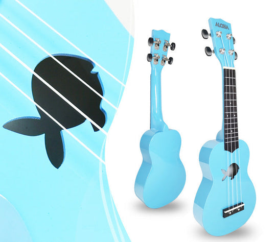 Kinder Ukulele Bunt mit Sternförmigem Schallloch 11