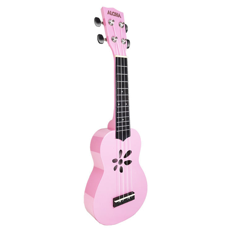 Kinder Ukulele Bunt mit Sternförmigem Schallloch 4