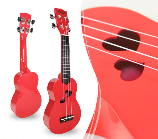 Kinder Ukulele Bunt mit Sternförmigem Schallloch 8
