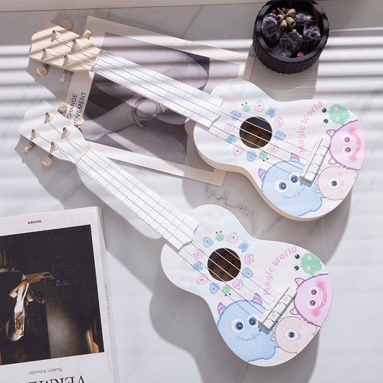 Kinder Ukulele Miniatur Modell Spielerisch 2