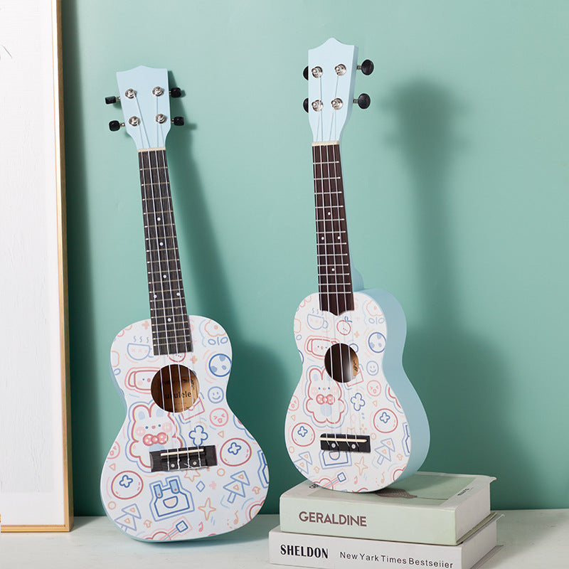 Kinder Ukulele Pädagogisches Lerninstrument für Musikbegeisterte 12
