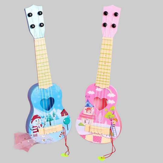Kinder Ukulele Spielzeug Bunt und Kreativ 0