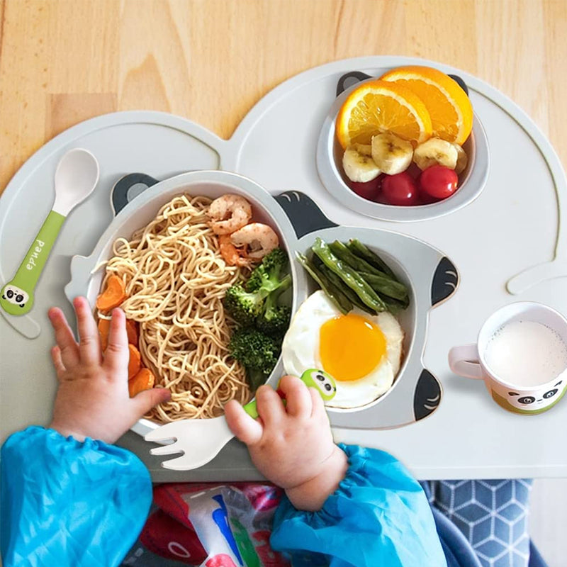 Kindergeschirrset Mit Niedlichem Design - Teller Und Schalen Für Kinder 5
