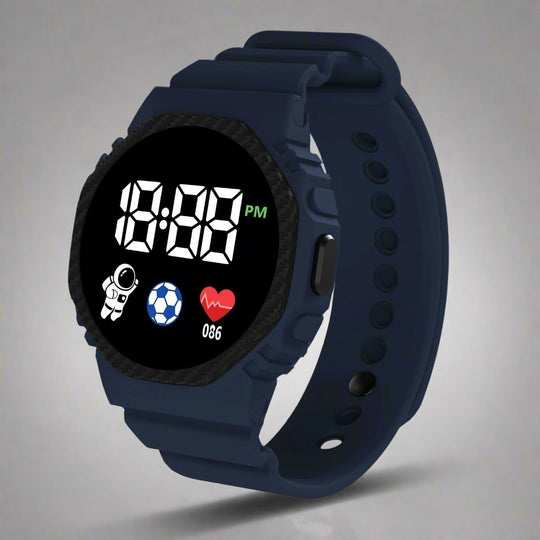 Kinderuhr Sportlich für Abenteuerlustige mit LED-Display und Wasserdichtem Design 2