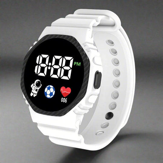 Kinderuhr Sportlich für Abenteuerlustige mit LED-Display und Wasserdichtem Design 3