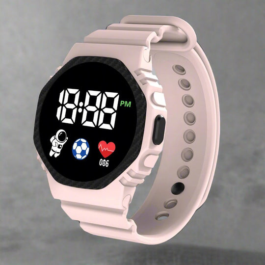 Kinderuhr Sportlich für Abenteuerlustige mit LED-Display und Wasserdichtem Design 6