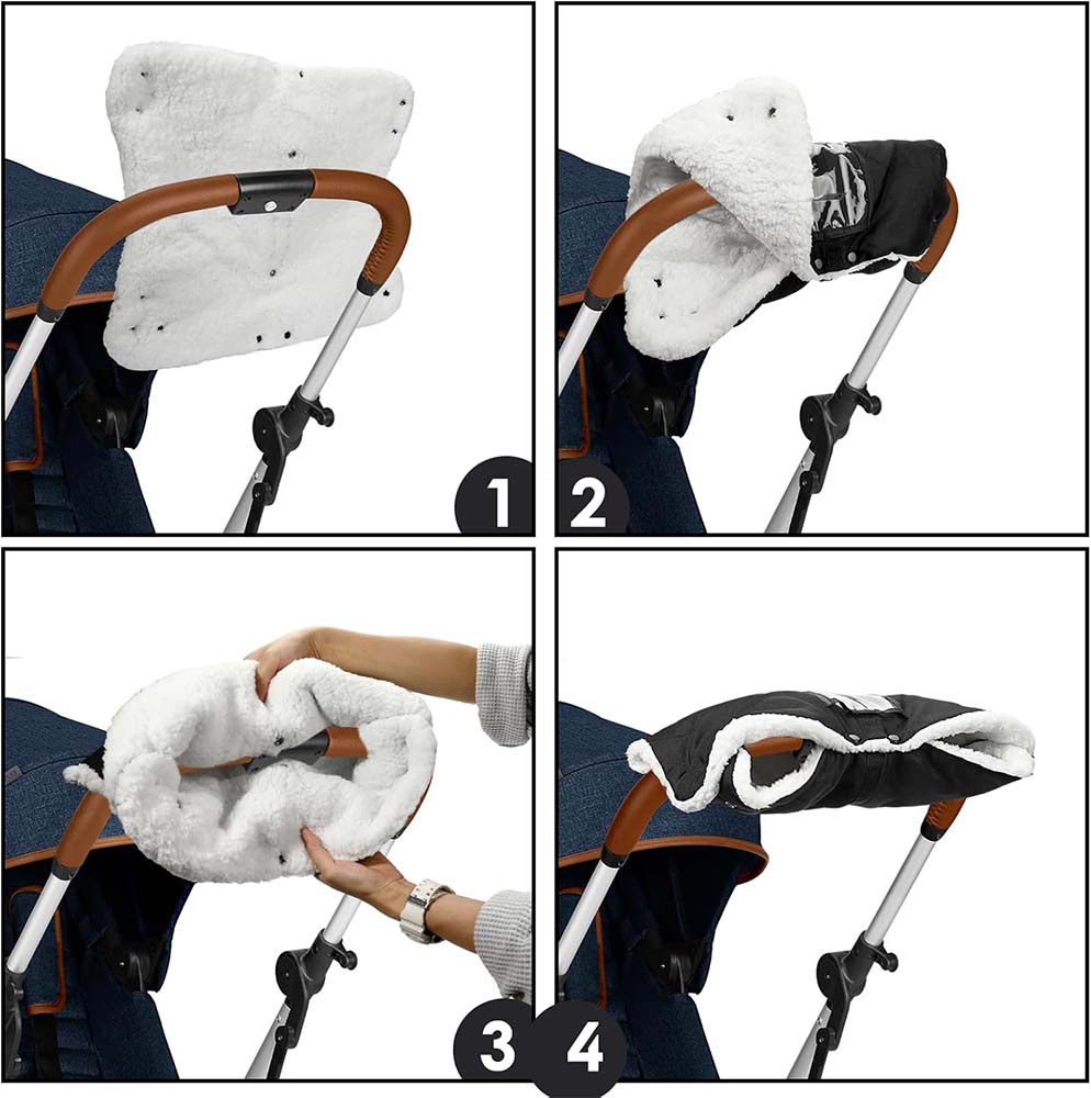 Kinderwagenhandschuhe für kalte Tage 1